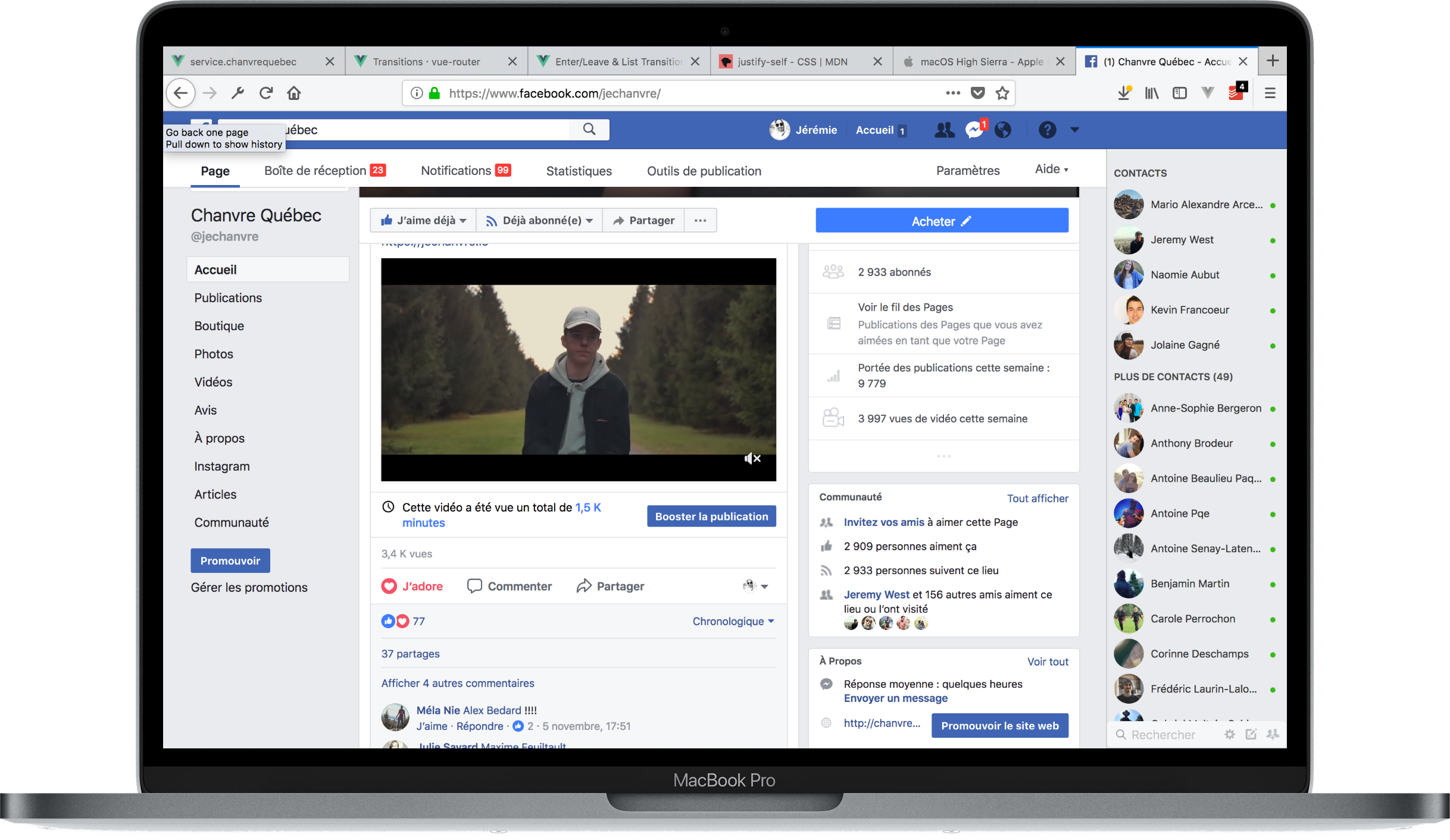 facebook chanvre quebec