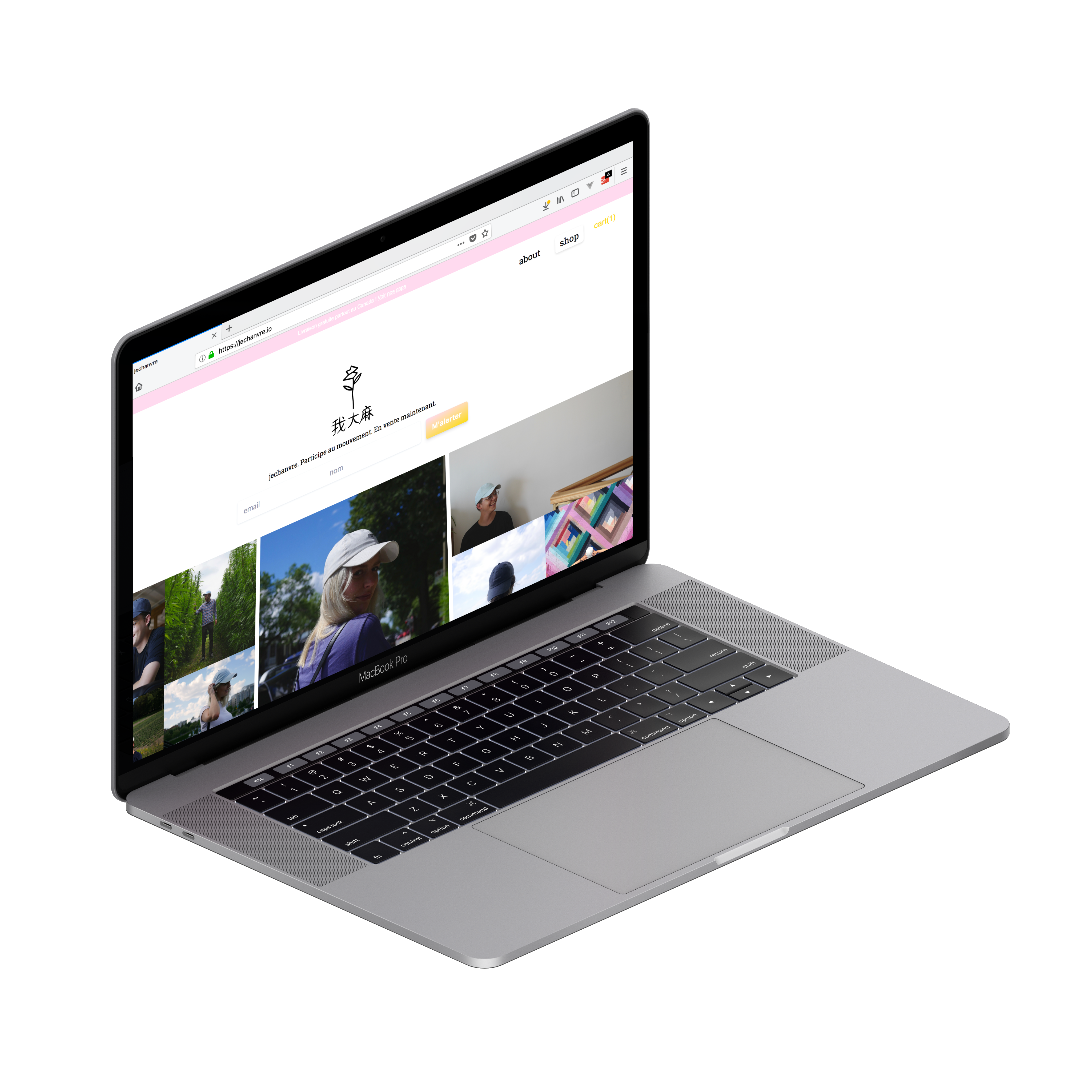 macbook jechanvre.io web